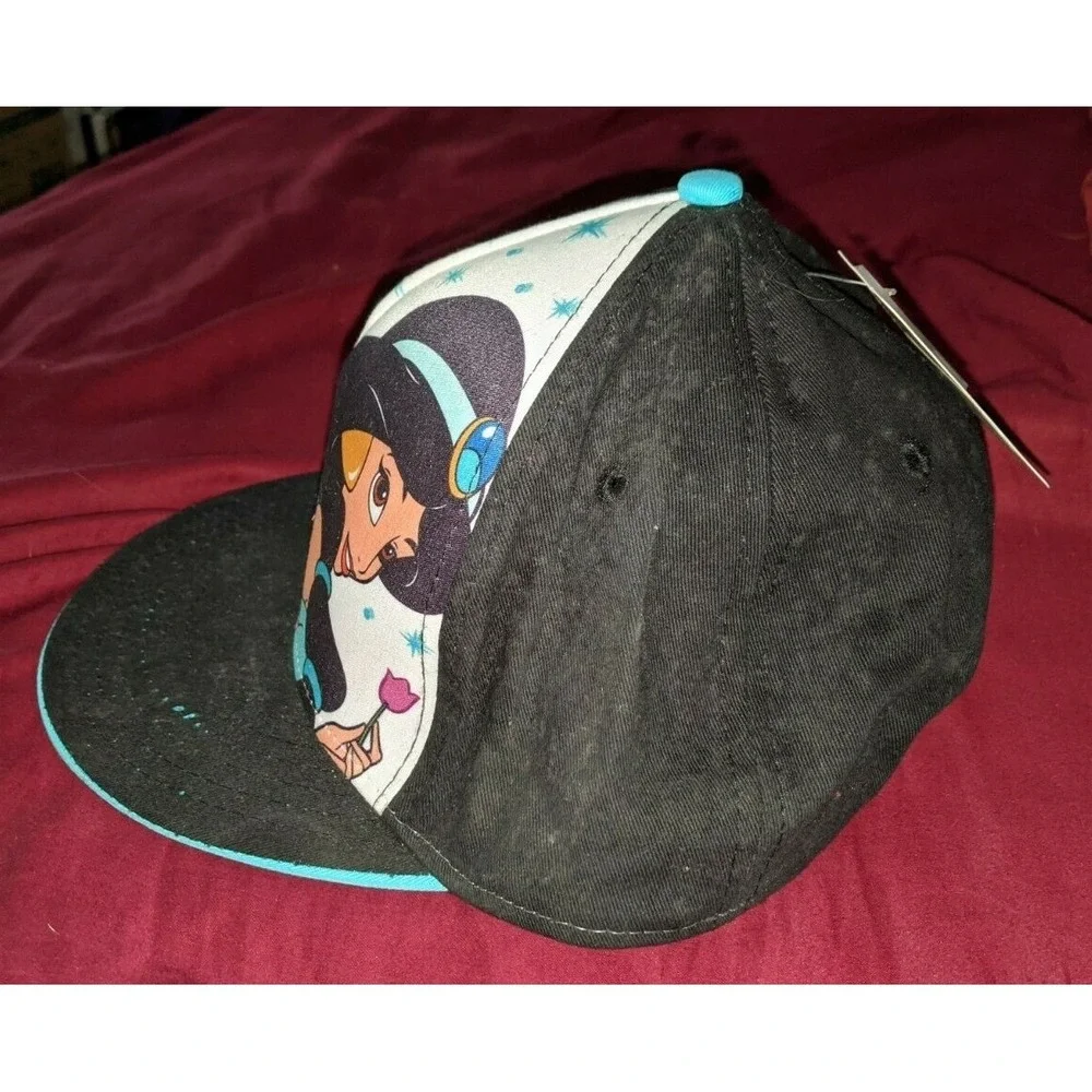 Disney Princess Jasmine A Whole New World Snapback Hat Cap Aladdin New NWT RARE